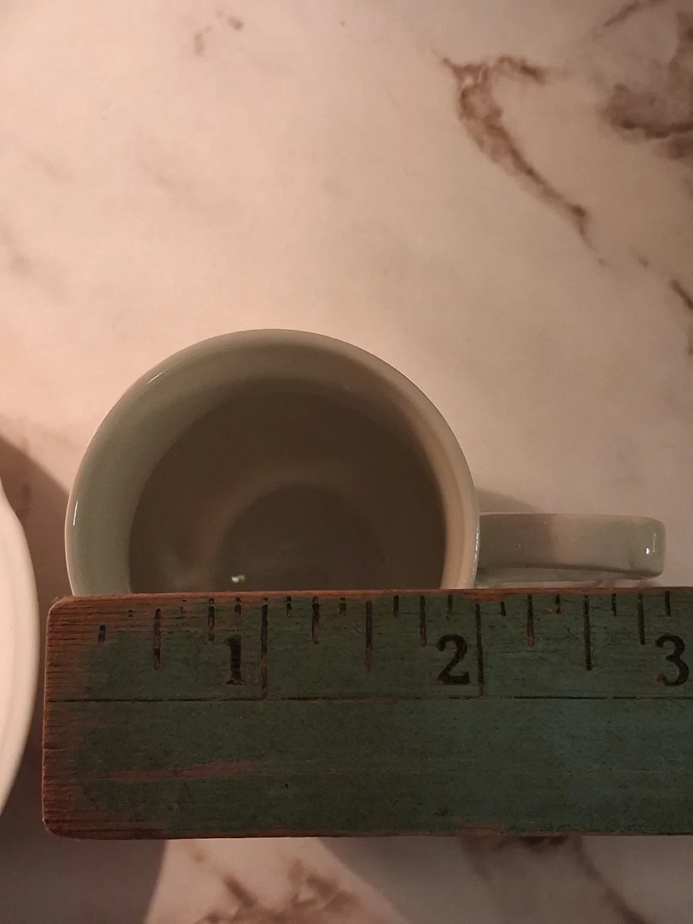☕️French Vintage Porcelain Demitasse Cup and Saucer- Unusual Floral Design💐